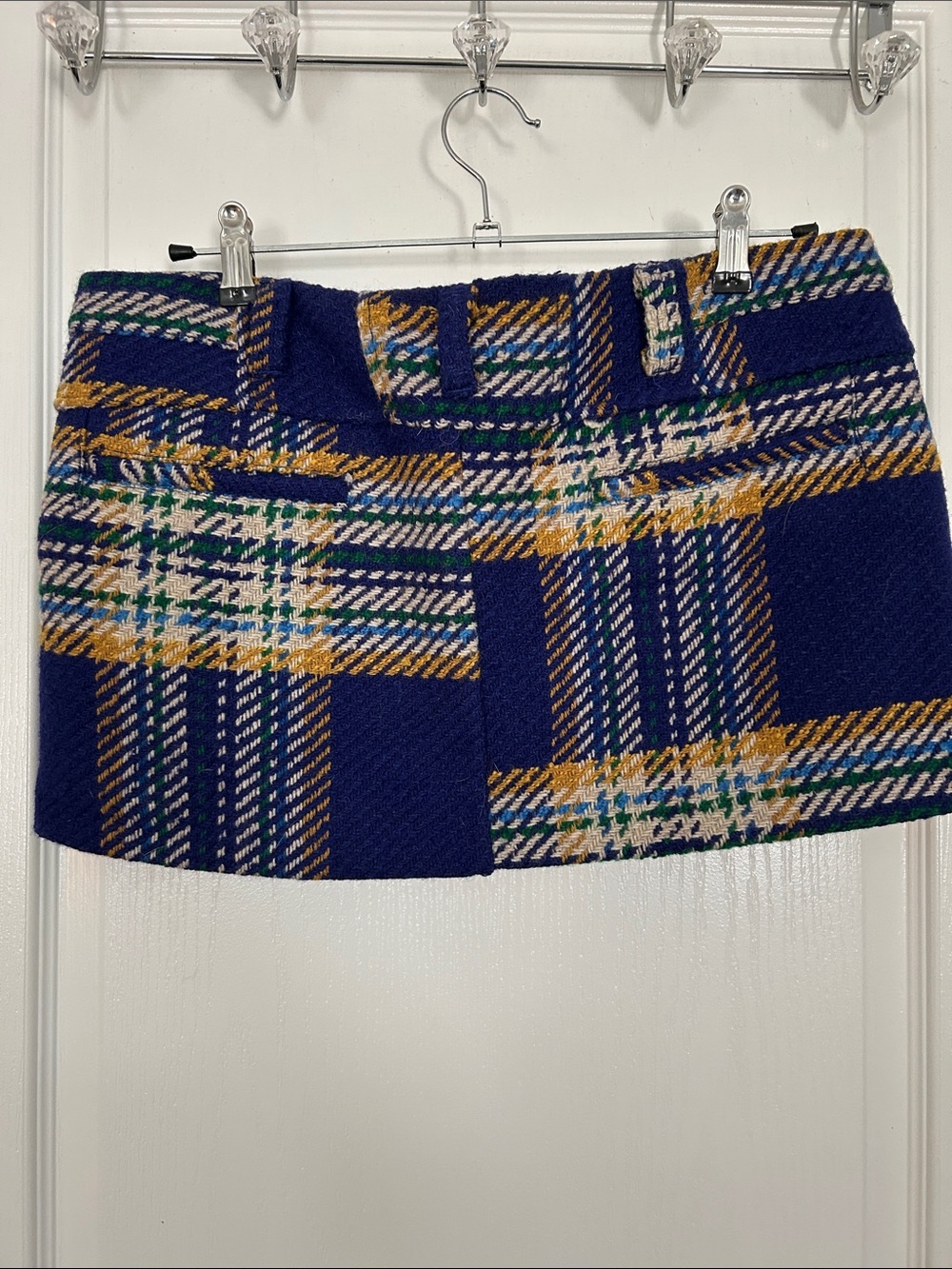 Free People Plaid Micro Mini Skirt - Picture 3 of 6